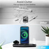 Foldable Wireless Charger Stand 3 in 1 for iPhone 16 15 14 13 Pro Max iWatch 8 7 Airpods Fast Charging Phone Holder Dock Station