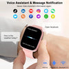 Smart Watch, 1.91" Smartwatch (Answer/Make Call), IP68 Waterproof Fitness Tracker, 110+ Sport Modes, Heart Rate and Sleep Monit