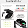 2024 NEW Headset Smart Watch TWS Two In One Wireless Bluetooth Dual Headset Call Health Blood Pressure Sport BT Music Smartwatch