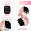 Alexa Built-in TOOBUR Smart Watch Heart Rate Monitor Sleep Tracker Pedometer IP68 Waterproof Smartwatch Compatible Android iOS