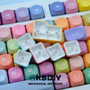 KBDiy KOA Profile Gummy Bears Keycap PBT Custom Korean Keycaps for Mechanical Keyboard Game Cute 141 Keys Caps ISO 7U Space Bar